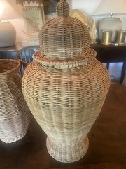 Wicker Urns