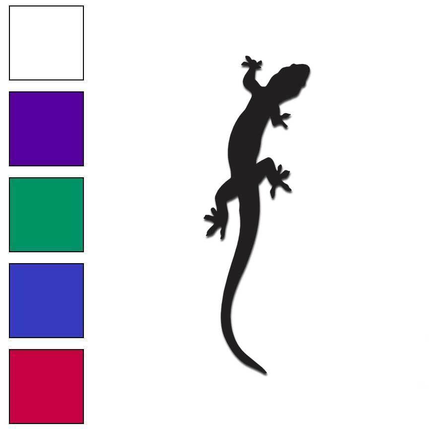 Gecko Lizard, Vinyl Decal Sticker, Multiple Colors & Sizes #6110 gallery