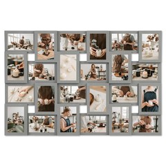 HELLO LAURA 4×6 Collage Picture Frames,24 Opening Photo Collage Frame for Wal…