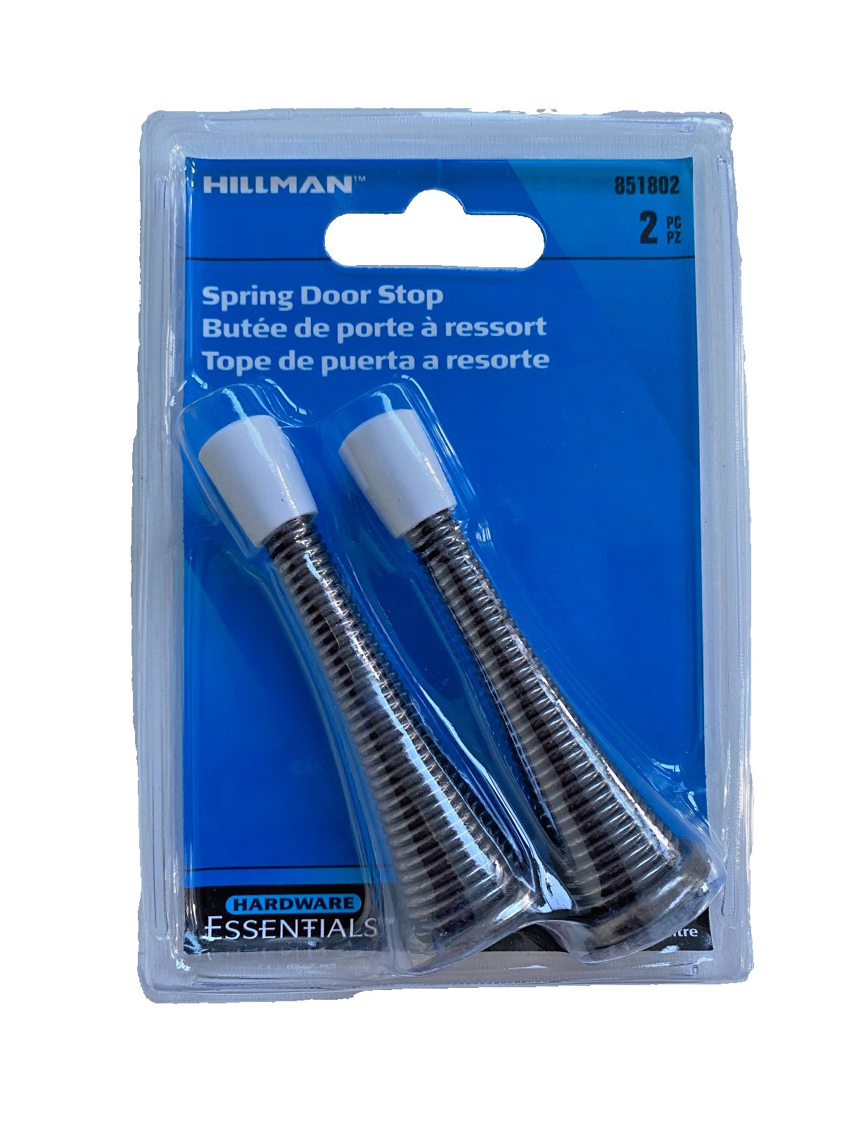 Hillman Hardware Essentials 851802 Spring Door Stop Pewter Home & Office gallery