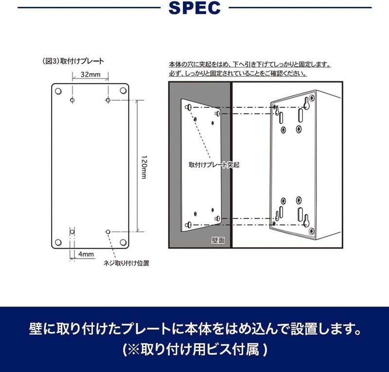DULTON Double Face Wall Clock Rectangle Gray Magnetic Mount H21-0362GY Japan gallery