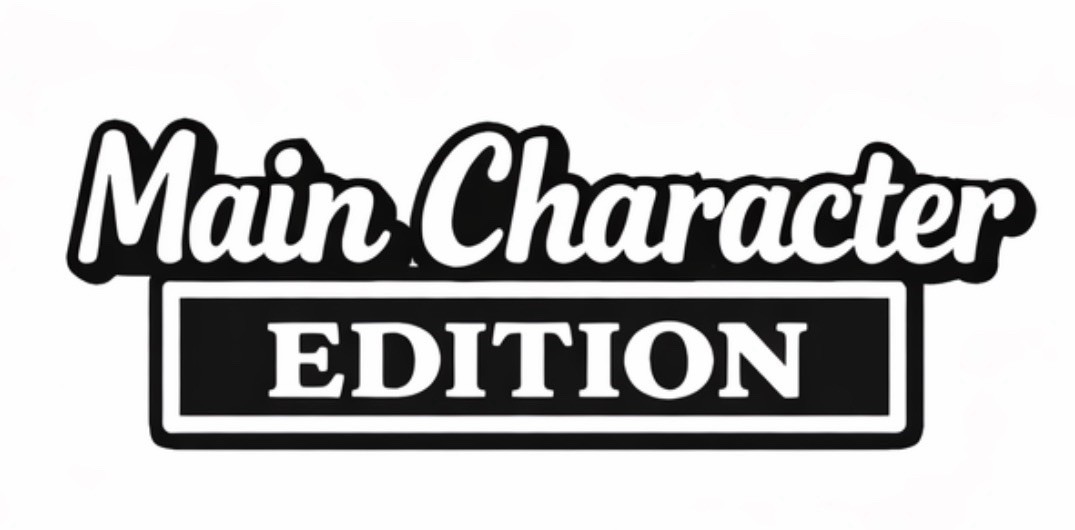 Main Character Edition Car Vinyl Sticker for Bumpers Truck SUV Motorcycles Bike gallery
