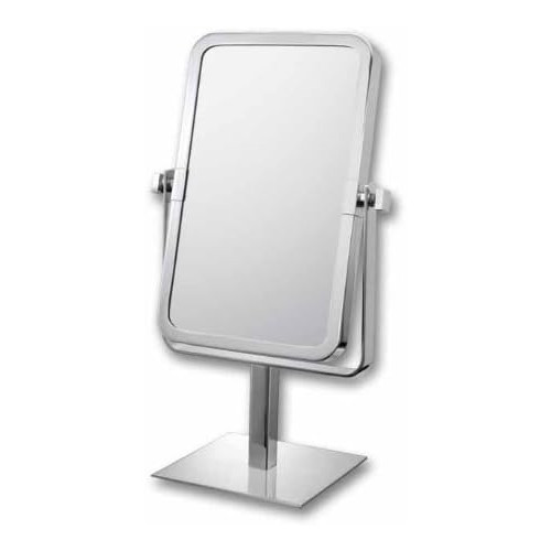 Aptations Mirror Image Rectangular Free Standing Mirror, Chrome gallery
