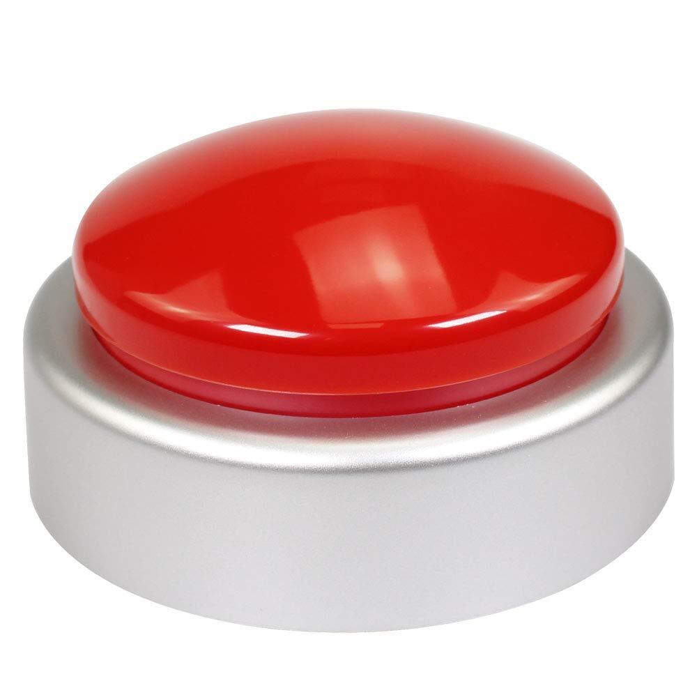 Large Talking Button Clock Telling Time and Day of The Week with Volume Control