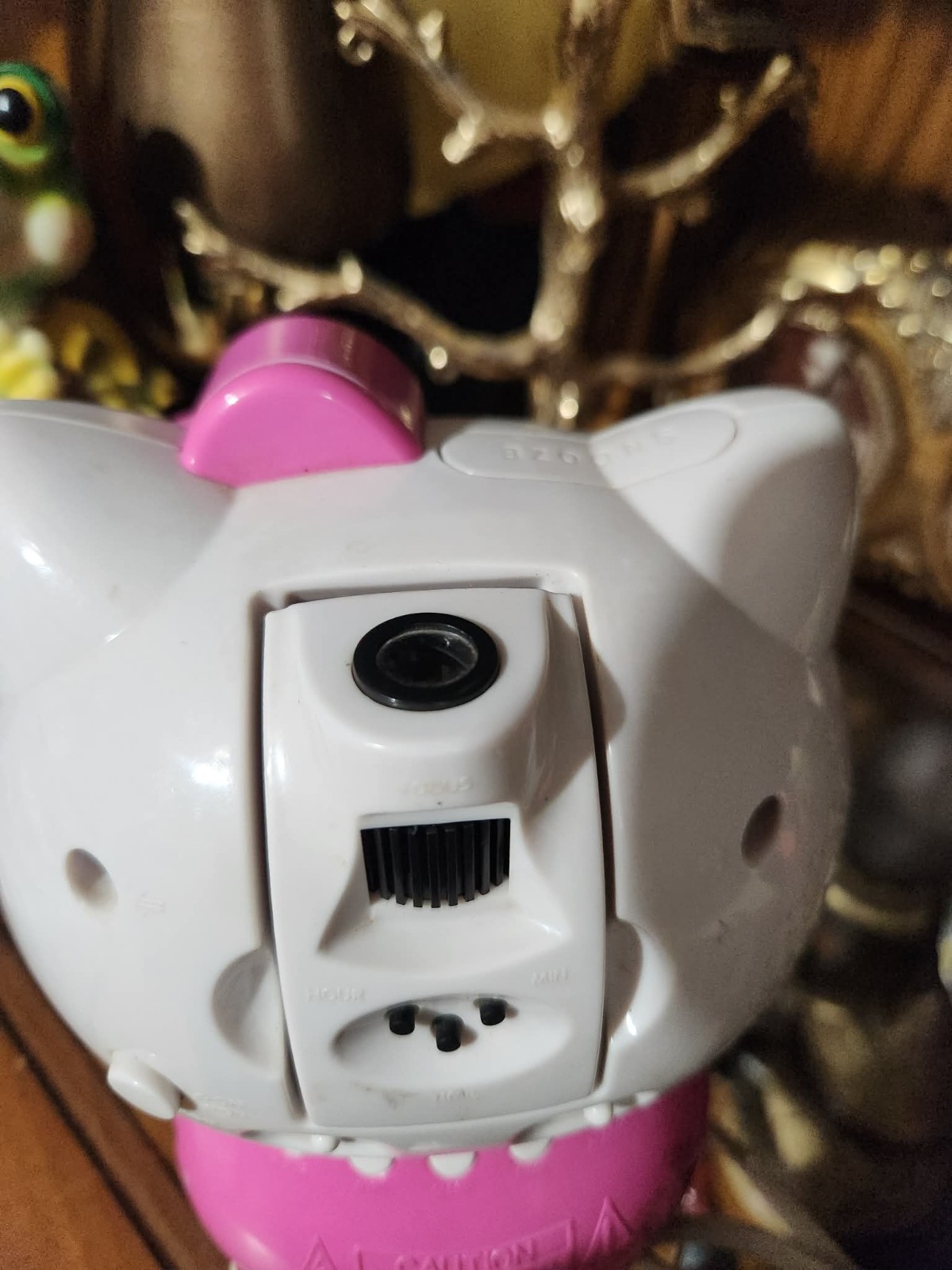 Hello Kitty 2012 Digital AM/FM Ceiling Projection Alarm Clock Radio KT2064P gallery