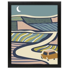 Stylish Museum Poster Frame W/ Back-Loading Tabs Art Display & Home Decor New