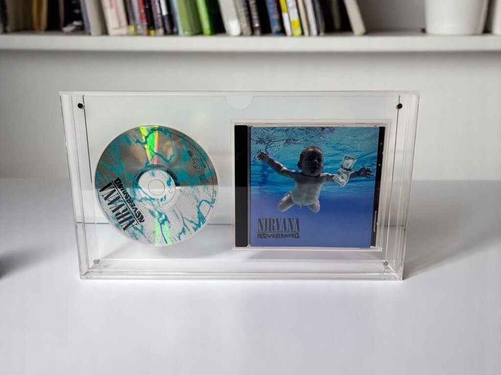 Acrylic CD Display Stand for Jewel Case – Clear UV Protective Cover Frame gallery