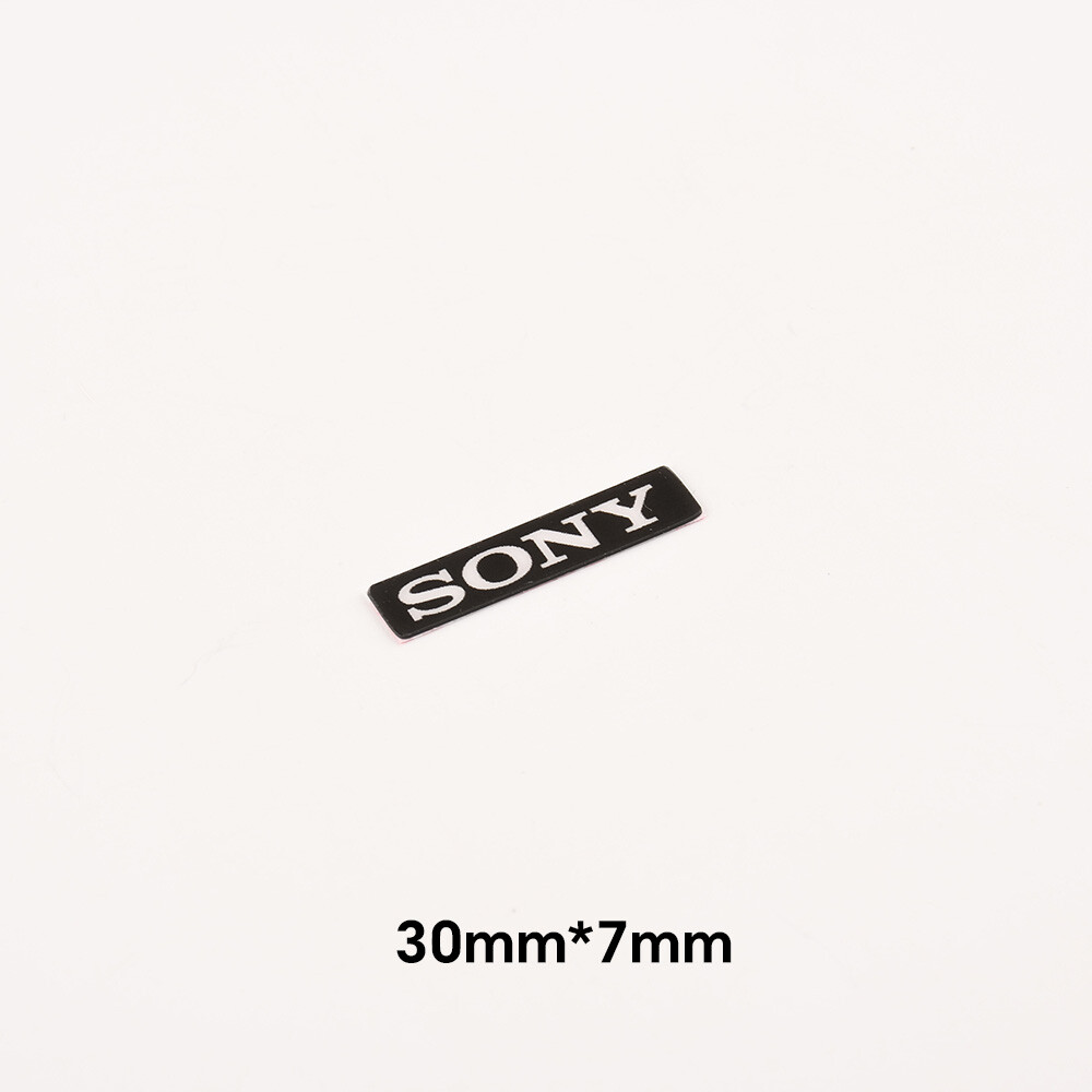 4Pcs Hard plastic Sticker SONY replacement Badge Logo Camcorder DIY Decoration gallery