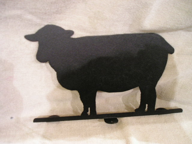 Sheep Mailbox Topper gallery