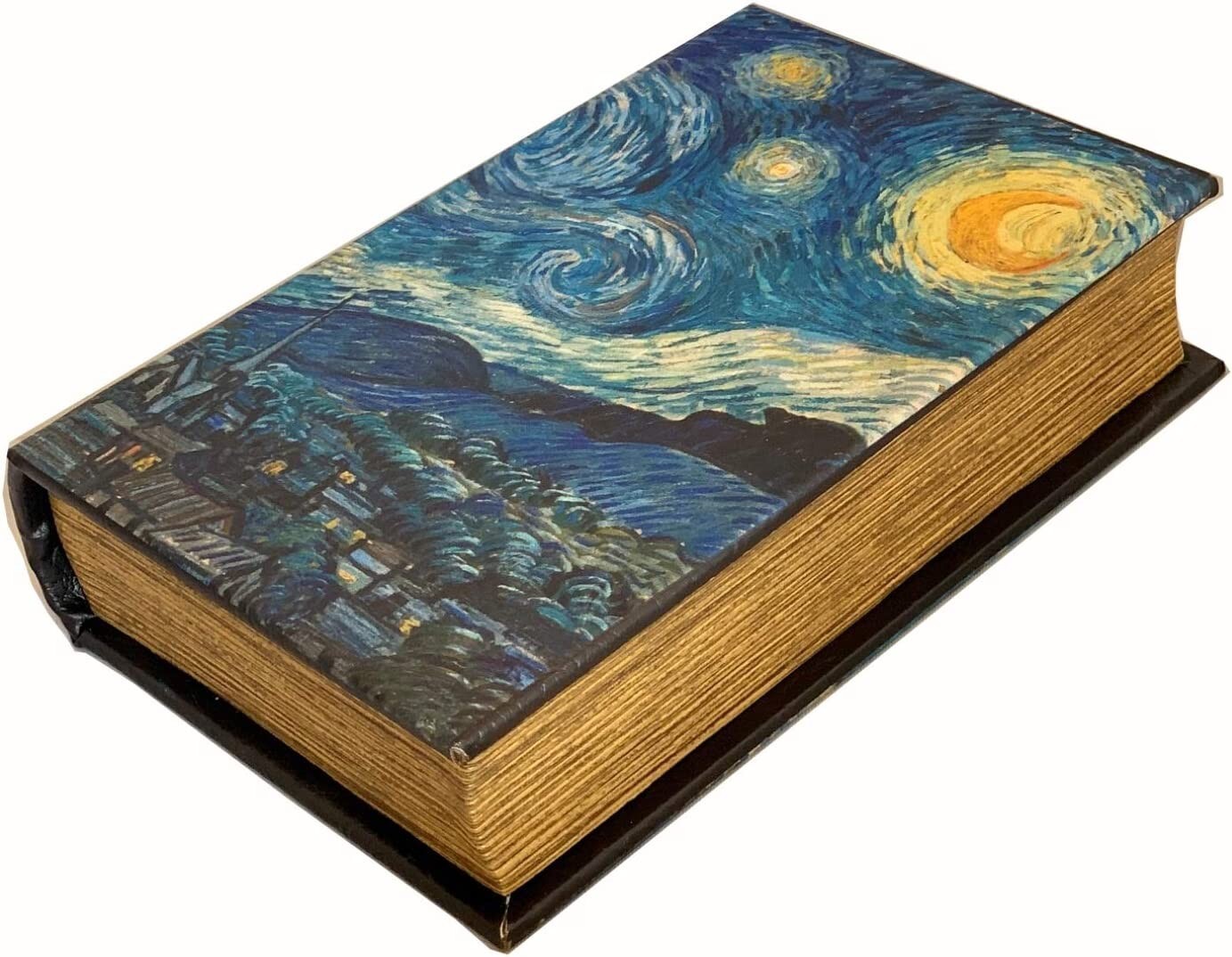Starry Night by Van Gogh Decorative Book Box Van Gogh Art Jewelry Box Home Decor gallery