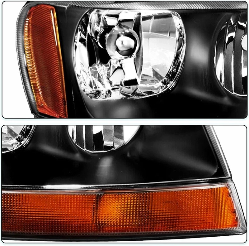 Headlights Assembly Compatible with 1999 2000 2001 2002 2003 2004 Jeep Grand Che gallery