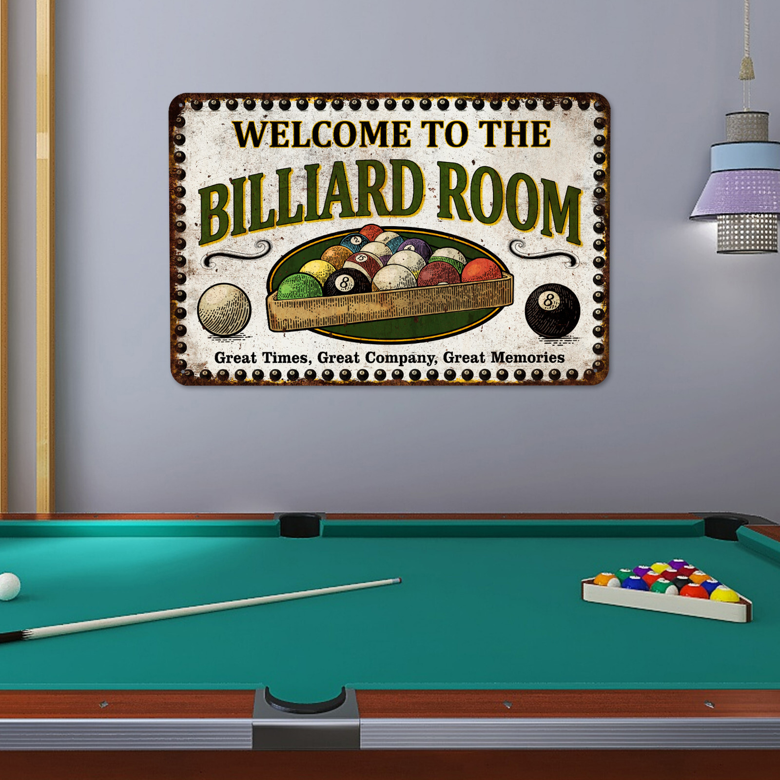 Billiard Room Sign Game Room Decor Pool Hall Gift For Dad Man Cave 108122001098 gallery