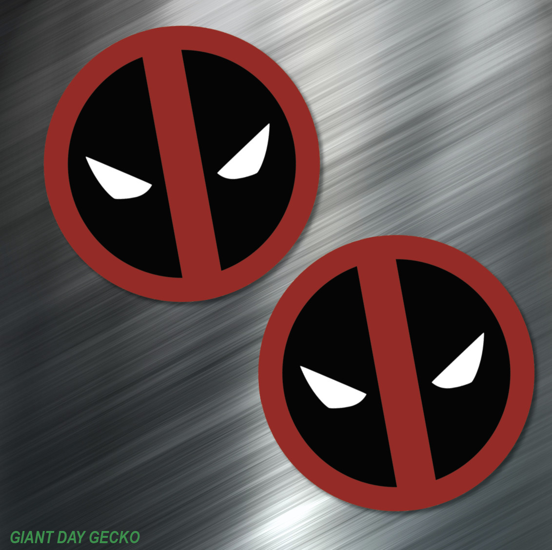 (2) TWO Deadpool Vinyl Decal Sticker For Car Laptop Skateboard NEW Dead Pool gallery