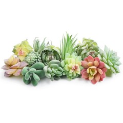 HappyHapi 12 Pcs Artificial Succulents Mini Fake Plants Unpotted Faux Succule…
