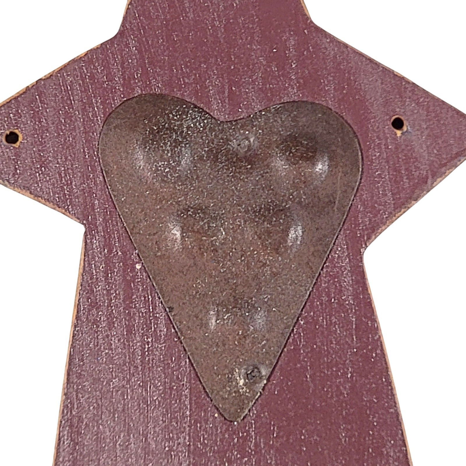 Primitive Rustic Wooden Star Shelf Sitter Wall Hanging Patriotic Americana Decor gallery