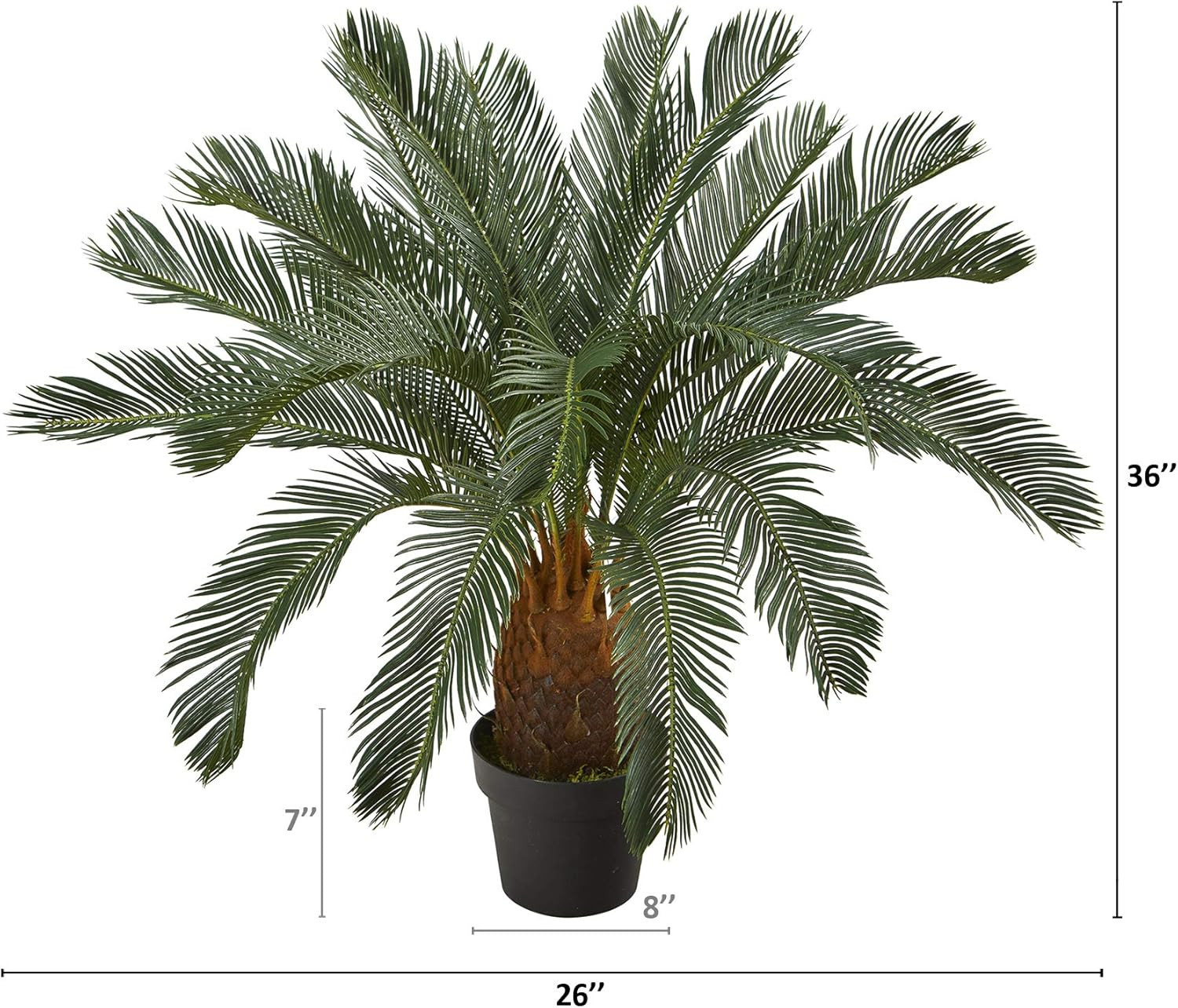 3Ft. Cycas Artificial Tree gallery
