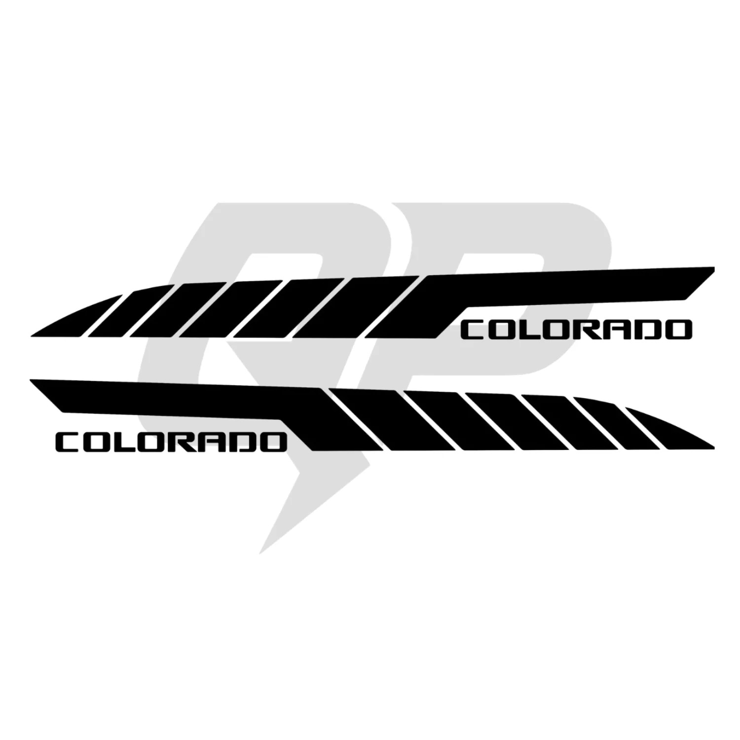 Compatible With Chevy Colorado Offroad Side Decals | Premium Vinyl Graphics 2PC gallery