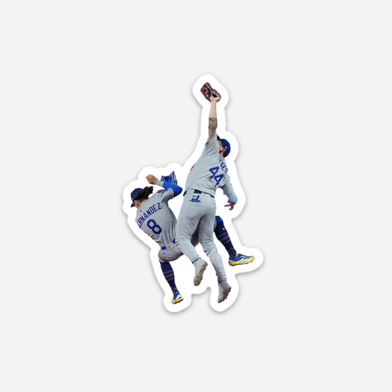3" Dodgers Sticker The Catch Vinyl Decal World Series 2025 Matte Finish gallery