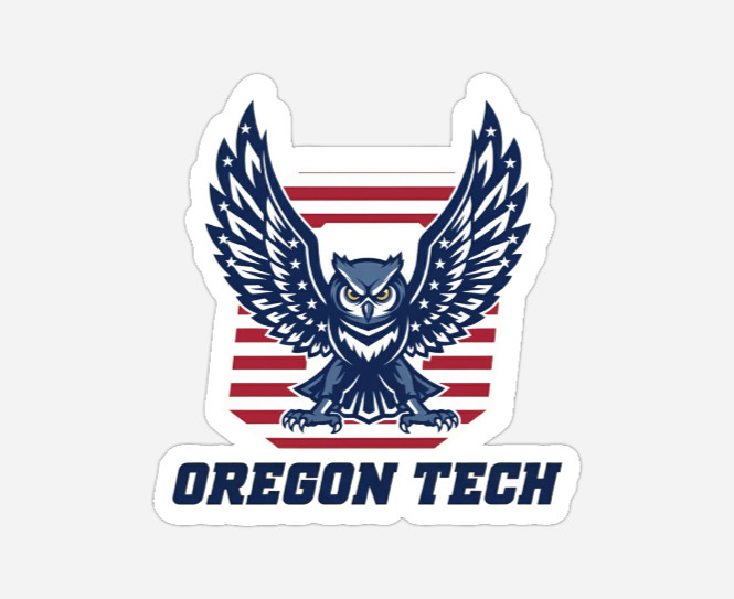 "Big O" Red, White, and Blue Sticker gallery