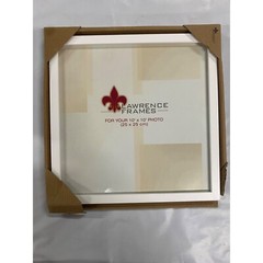 Lawrence Frames Studio Wood White Picture Frame (755810) 10×10 Inch NWB