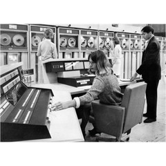 Control Data 6600 Mainframe Computer Art Print – Canberra 1969 – 3 sizes Poster