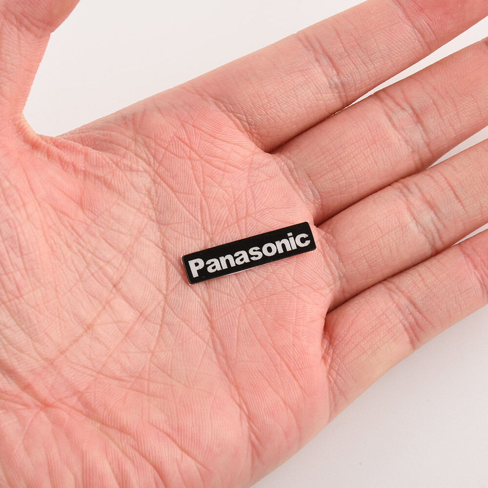 Hard plastic Sticker Panasonic replacement Badge Logo Camcorder DIY Decoration gallery