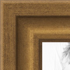 ArtToFrames Picture Frame Custom 1.25″ Muted Gold Glow 4680 Small