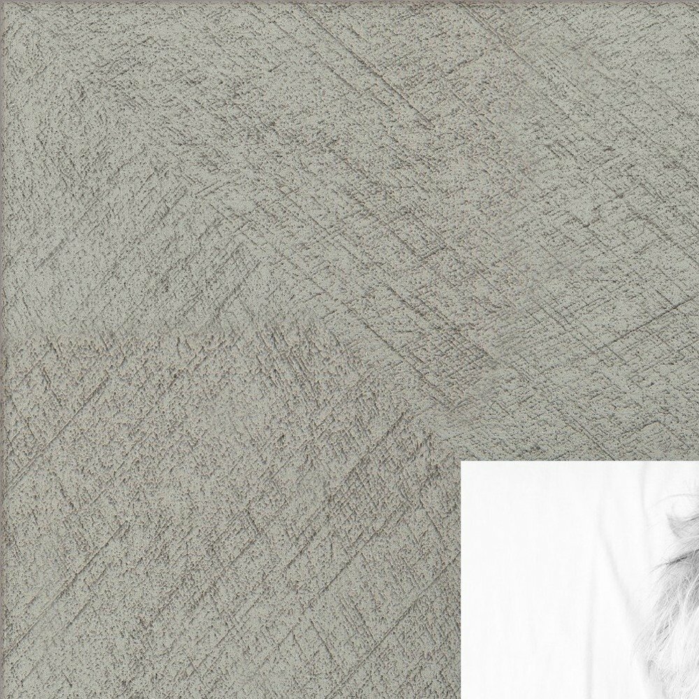 ArtToFrames Custom Picture Poster Frame Gray Classic Silver 1.25" Wide gallery