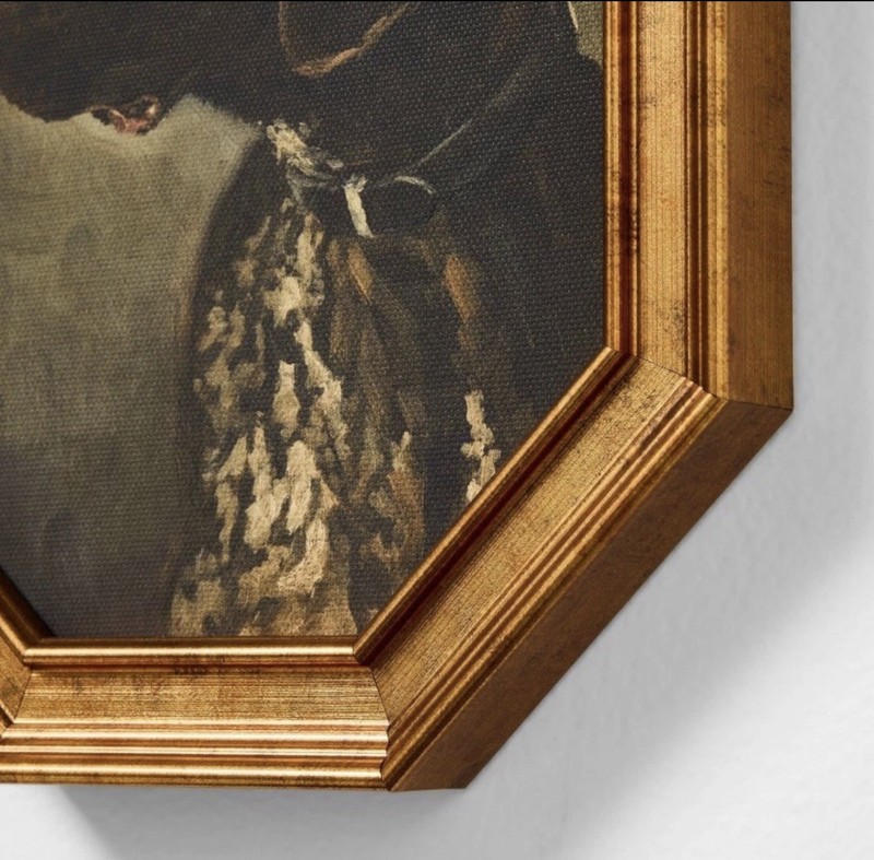 NEW! Threshold Studio McGee - Pointer Dog Wall Art in Frame - 8" x 10" gallery