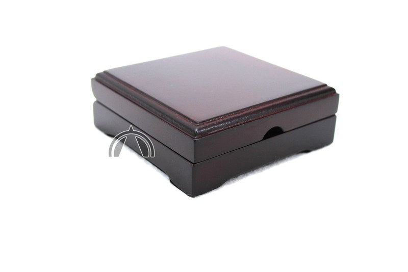 Solid Wood Box for 1oz Silver Maple Leaf in Direct Fit Air Tight Coin Capsule gallery