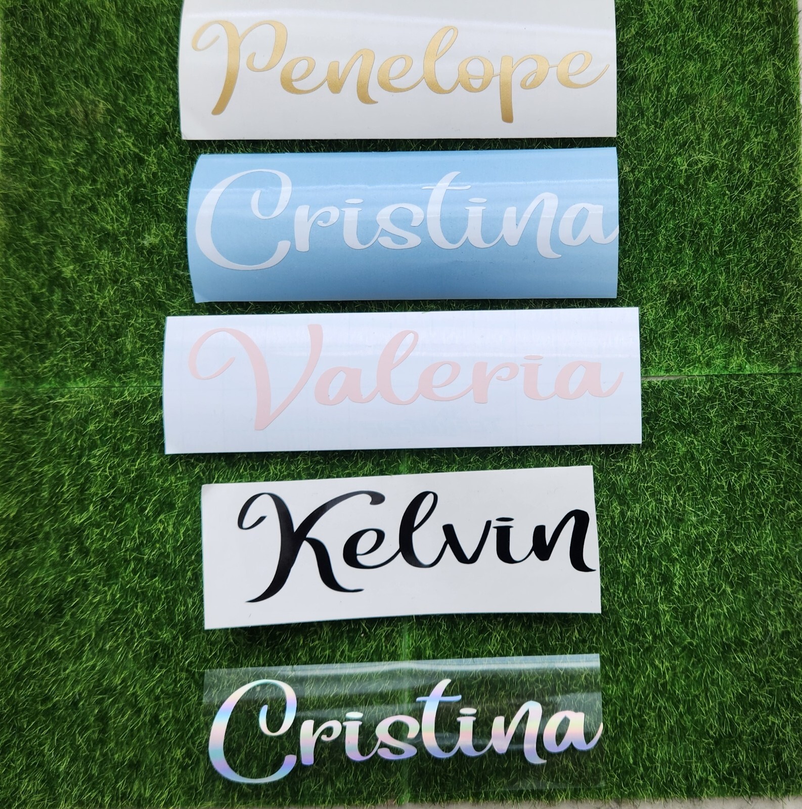 Custom Personalized Vinyl Lettering Name Decal Sticker Car Window Tumbler gallery