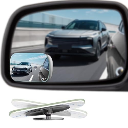 Blind Spot Mirrors 2 Pack, Frameless Side Mirror Blindspot Rectangle-2pcs gallery