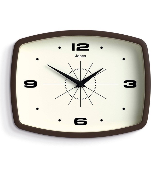 Movie Wall Clock | Rectangular Retro Clock | 10 inch | Cool mid-Century Desig gallery