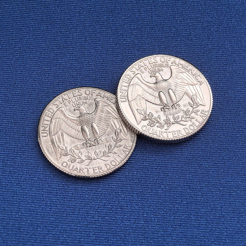 Two Sided Trick Coin - Quarter - Two Faced - Double Tailed Coin Free Shipping gallery