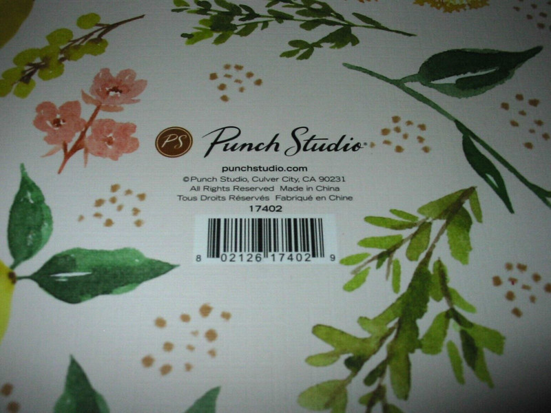 Punch Studio Lemon Keepsake Storage Boxes ~ Set of 2 - 8" & 9" Nesting gallery
