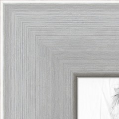 ArtToFrames 2″ Custom Poster Frame Silver Stainless Steel 3980 Large
