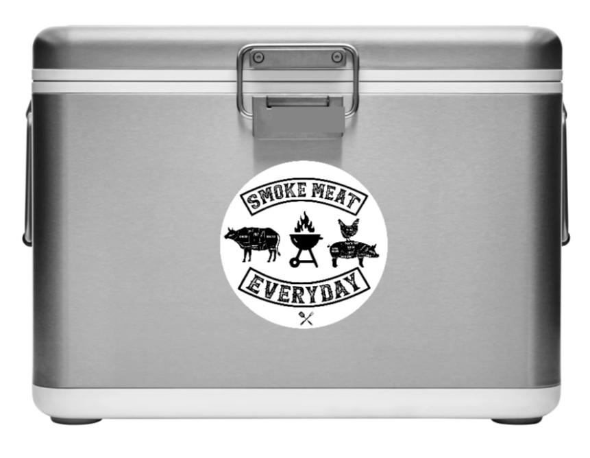 BBQ - Smoke Meat Everyday - Vinyl Decal/Sticker Car Cup Window Cooler Bottle 242 gallery