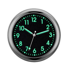 Mini Car Dashboard Clock Tiny Analog Clock Watch for Vehicle Stick on Clock USA