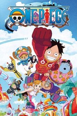 Poster Studio B – One Piece Egg Head Island Anime Luffy Crew 24×36″ NEW R81658