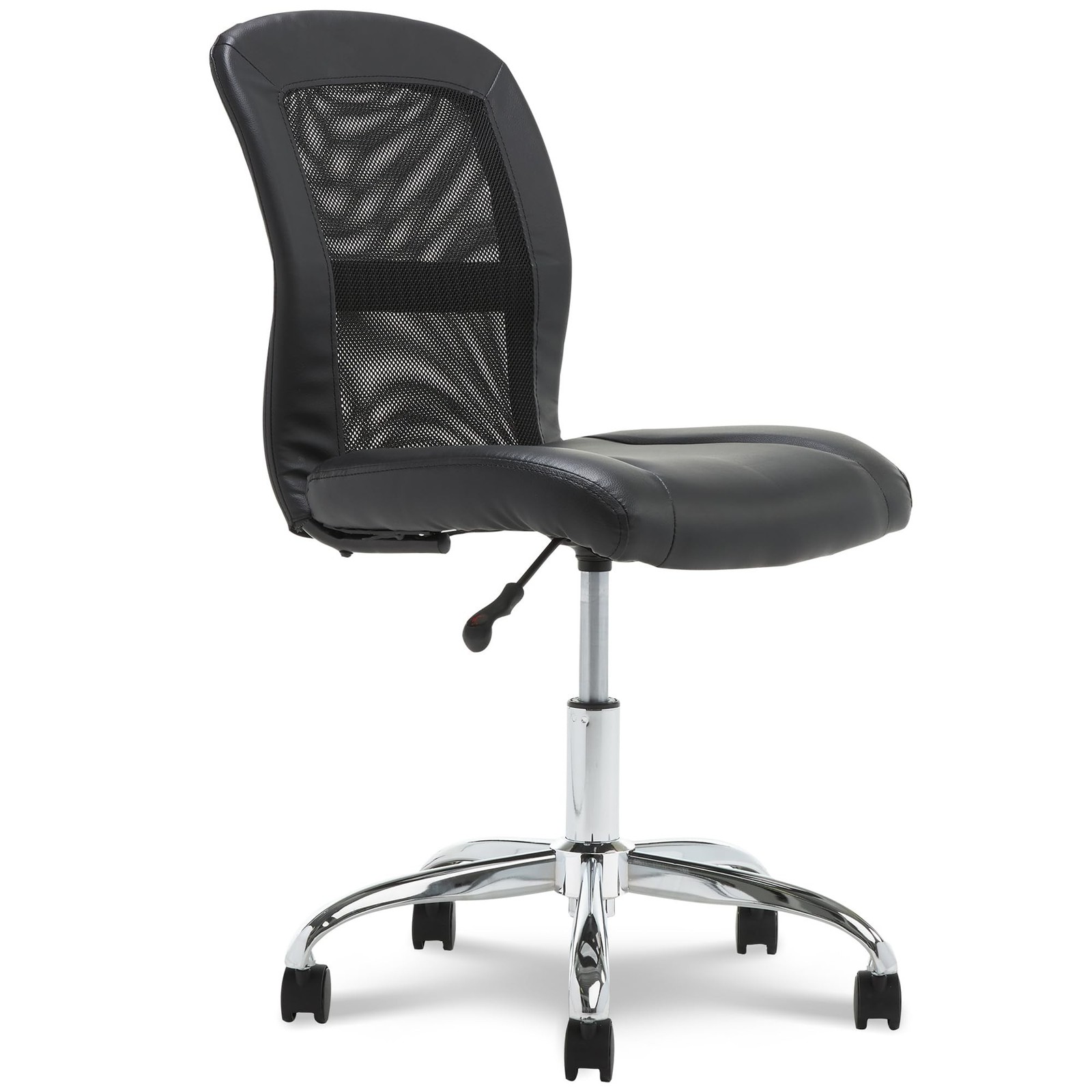 Serta Essential Armless TaskChair, Small Desk Chairs with Wheels, Breathable ... gallery