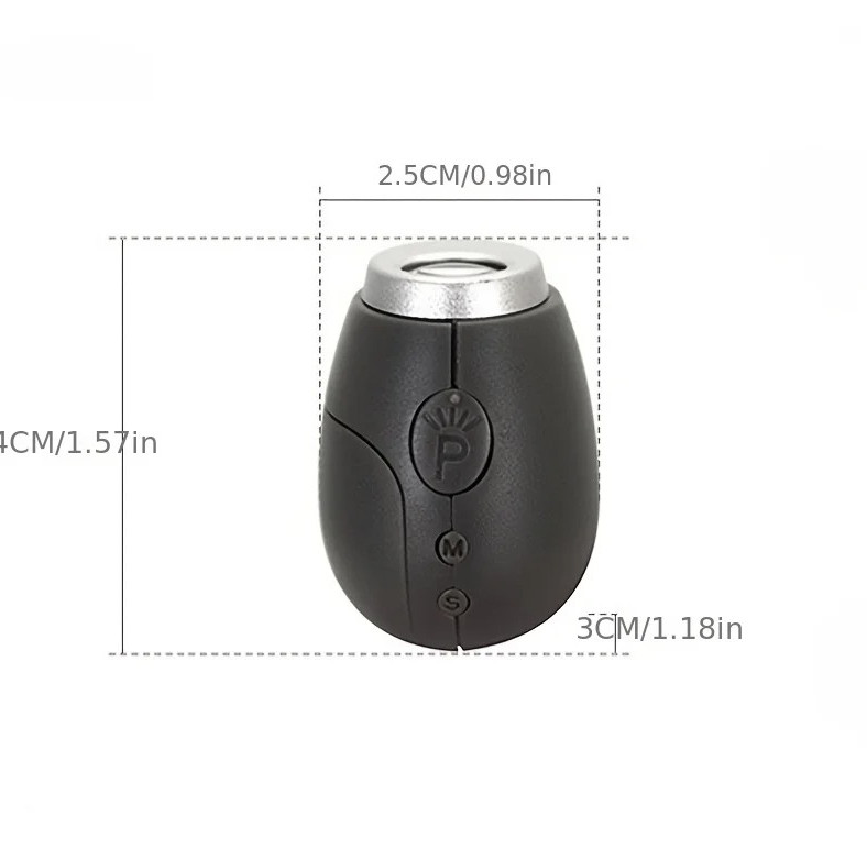 1pc Mini Projection Clock Keychain LED Digital Alarm Clock for Travel - NEW gallery