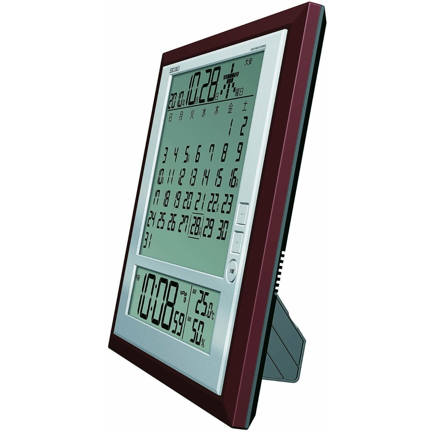 Seiko Clock, Wall Clock, Table Clock, Monthly Calendar, Radio Wave gallery
