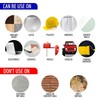 3PC Reflective American Flag Sticker - 5x3 Inches - American Flag Decal Stickers gallery
