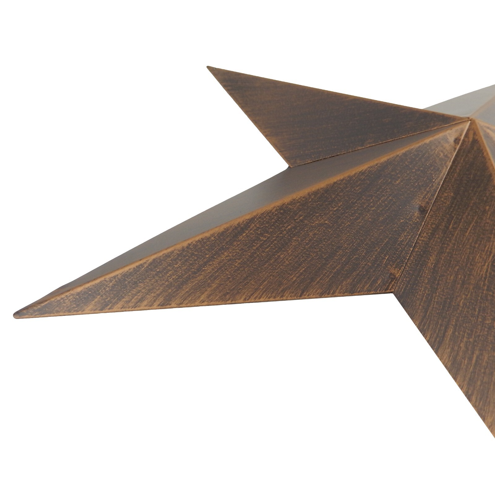Metal Barn Star Wall Decor Rustic Western Brushed Copper Finish 22 inch gallery
