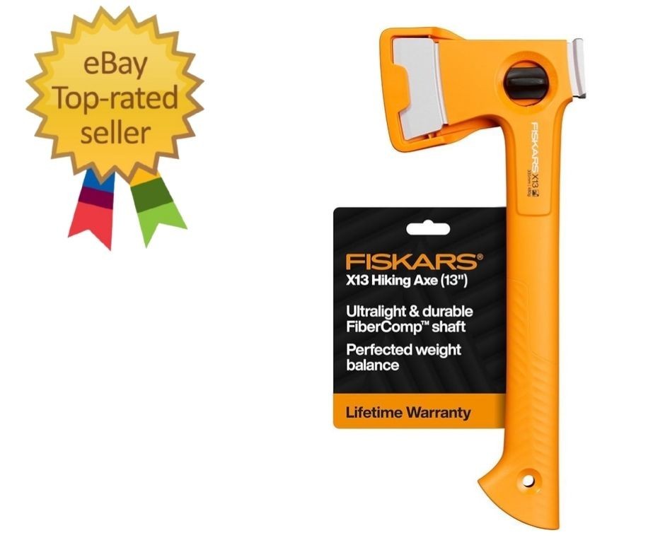 Split Firewood Faster - Fiskars X13 13 Ultralight Hiking Axe gallery