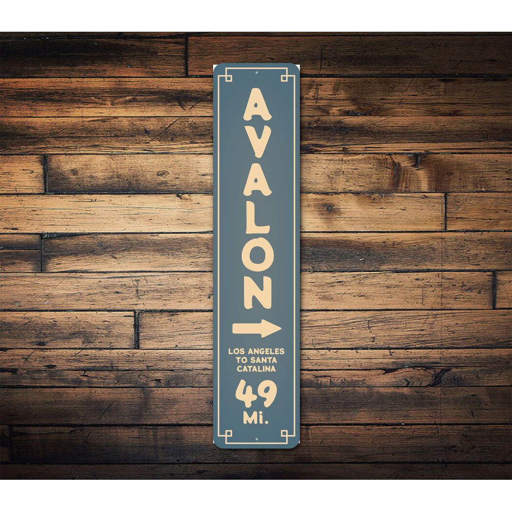 Avalon Metal Sign gallery