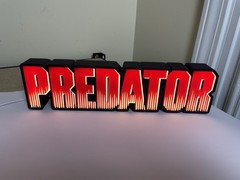 Predator Light Box Sign