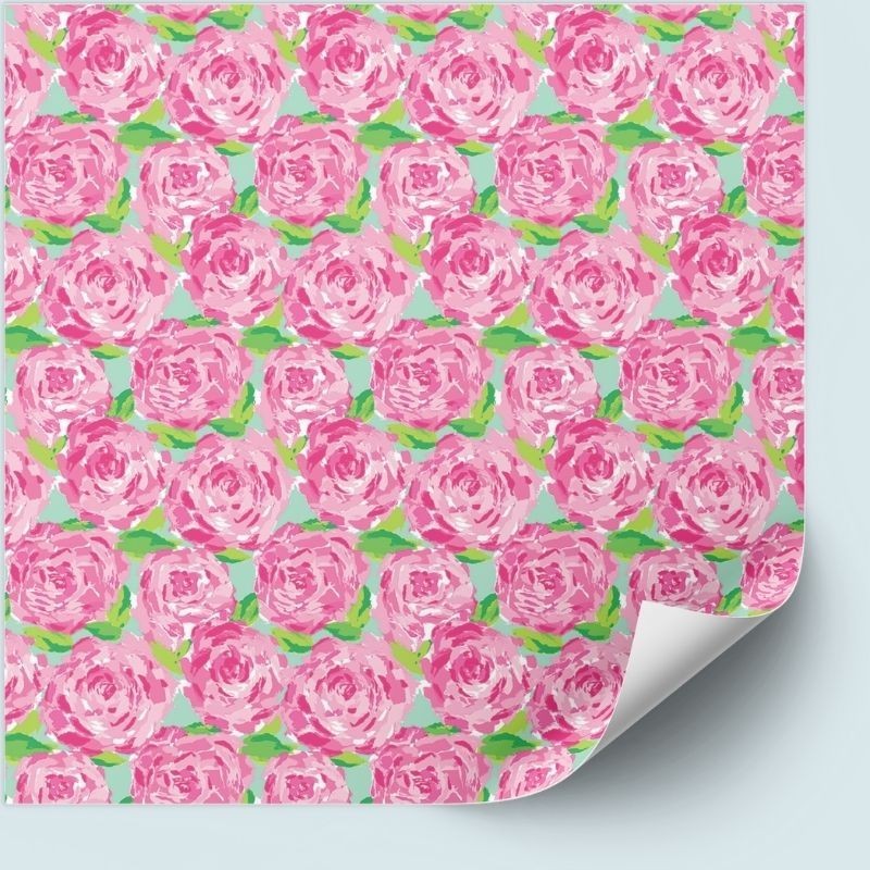 Lilly Pulitzer Inspired Pattern Vinyl & Iron on HTV for Cricut cutting machines gallery