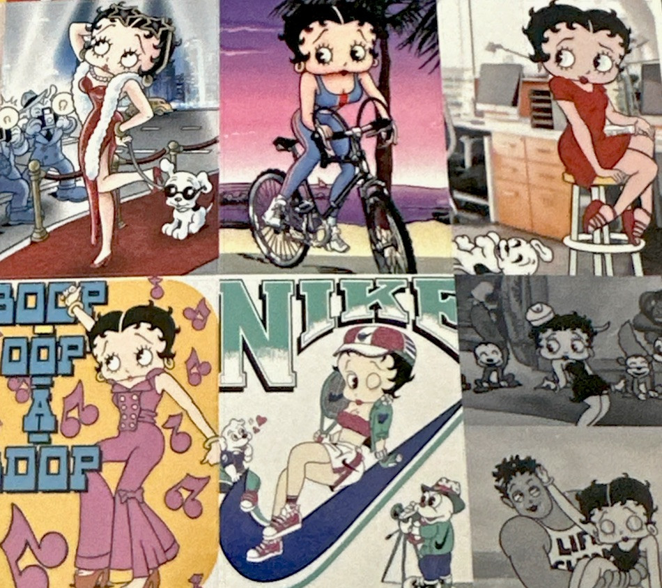 BETTY BOOP STICKERS✨💋🐣🐶🐱👙❤️‍🔥🛁🎵👠✨6 1/2” X 5”✨SEXY & CUTE✨AWESOME💫 gallery