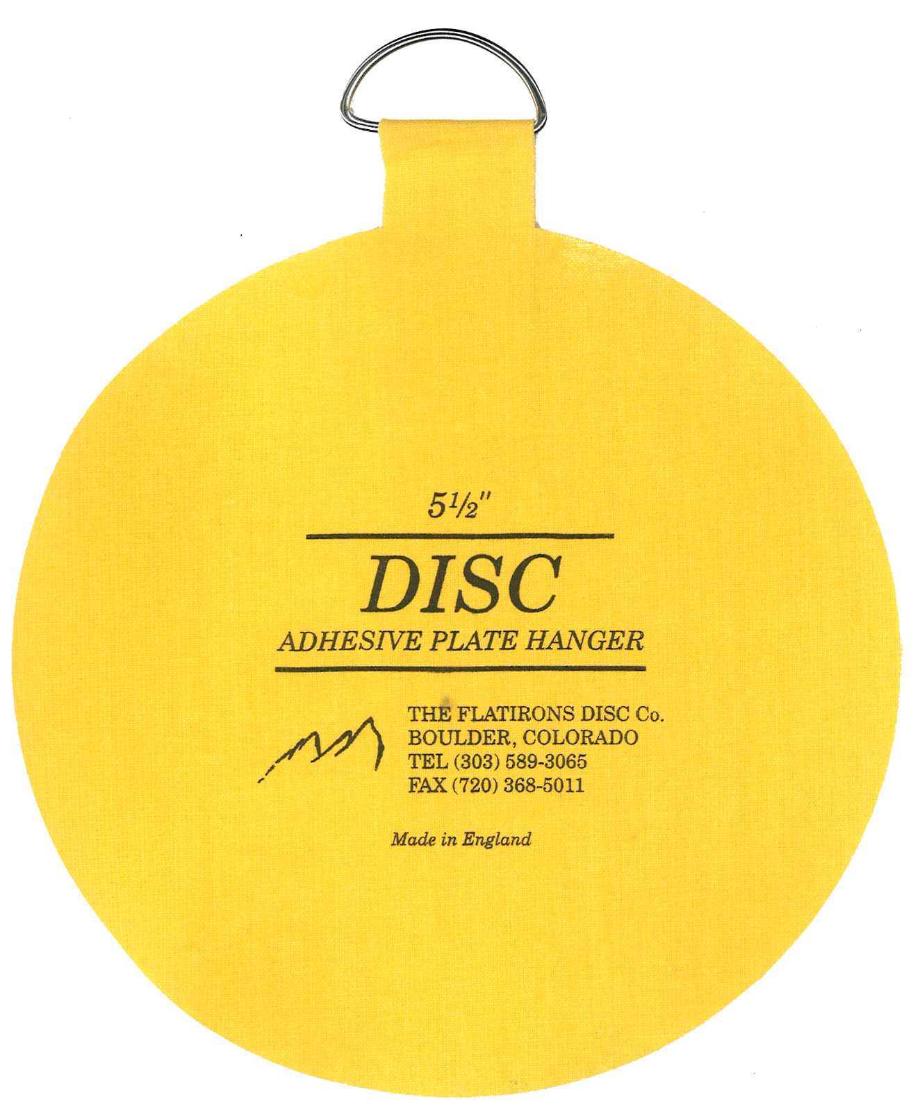 Original Invisible Disc Adhesive Plate Hangers Set of 4x5.5" gallery